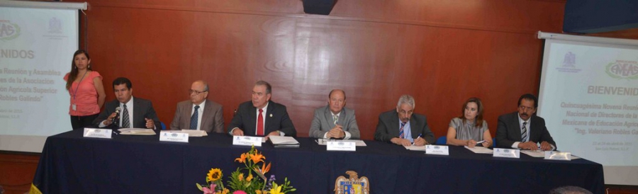 Participa UNACH en la LIX Reunión y Asamblea Nacional de Directores de la Asociación Mexicana de Educación Agrícola Superior