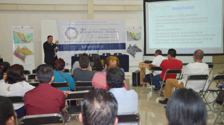Exponen en UNACH acciones tomadas en El Salvador ante el brote de chikungunya