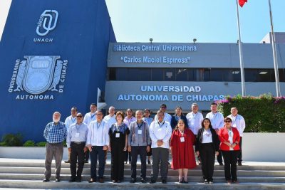 Rinde el rector de la UNACH, Carlos Faustino Natarén Nandayapa, informe de la gestión 2021-2024 del Consejo Regional Sur-Sureste de la ANUIES