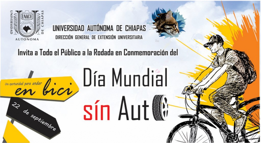 Celebrará UNACH el Día Mundial Sin Auto