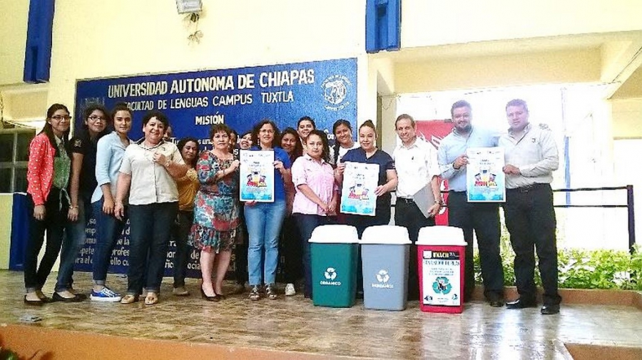 Implementa UNACH Programa de Recolección de Pilas en los Campus I y VI  de Tuxtla Gutiérrez