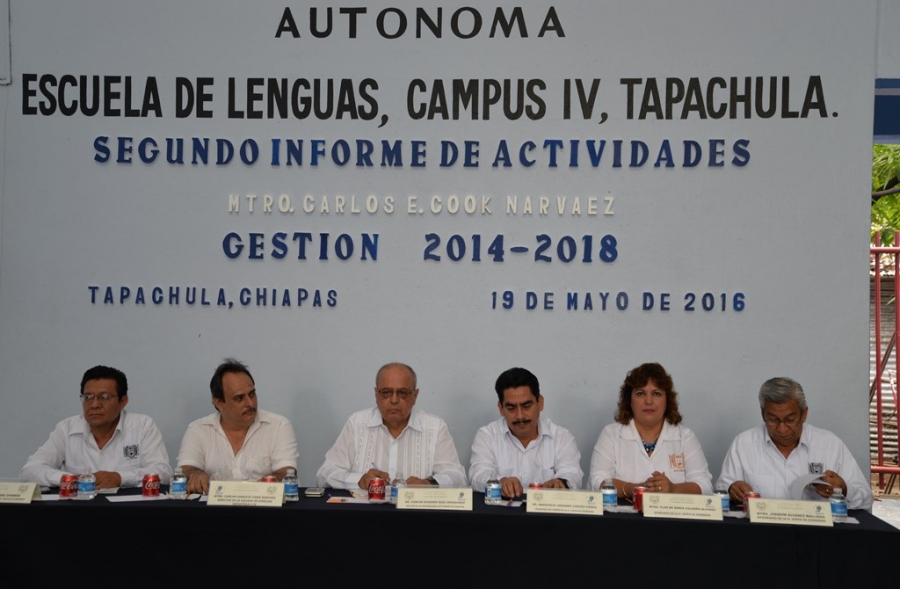 Exponen avances de la Escuela de Lenguas-Tapachula de la UNACH