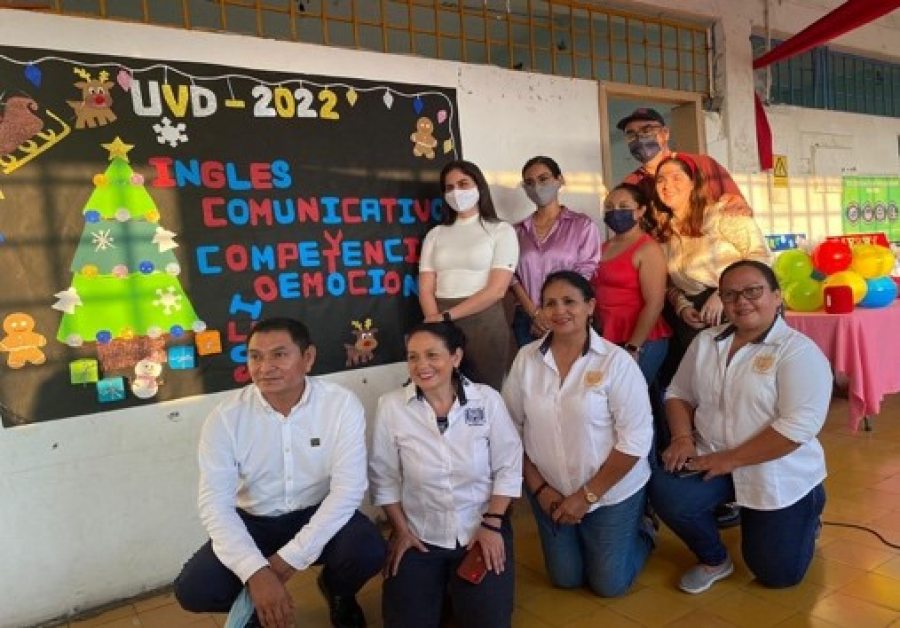 Desarrollan docentes y alumnos de la UNACH proyecto de inglés comunicativo en niños y niñas del DIF Tapachula