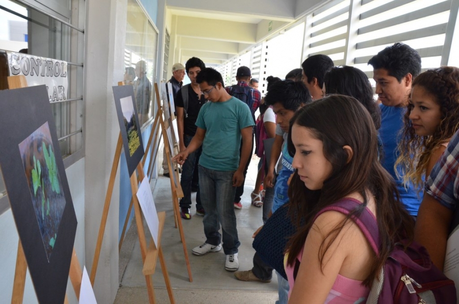 Participan estudiantes de la UNACH en concurso de fotografía sobre principios matemáticos