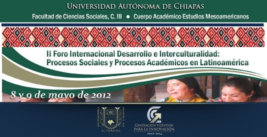 Será UNACH sede del Foro Internacional &quot;Desarrollo e Interculturalidad&quot;