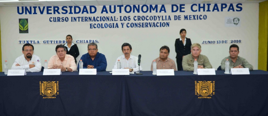 Participan expertos de Estados Unidos y el país en el Curso Internacional: Los Crocodylia de México, Ecología y Conservación