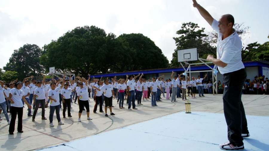 En Tapachula Participan jóvenes en jornada de activación física en la Facultad de Ciencias Químicas 