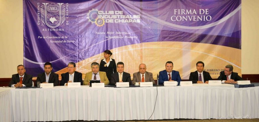 Vincularán UNACH y Club de Industriales de Chiapas esfuerzos que promuevan la productividad y la competitividad