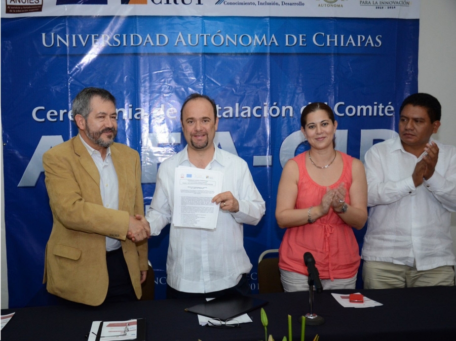 Desarrollarán UNACH y ANUIES programa educativo de la Unión Europea en Tapachula