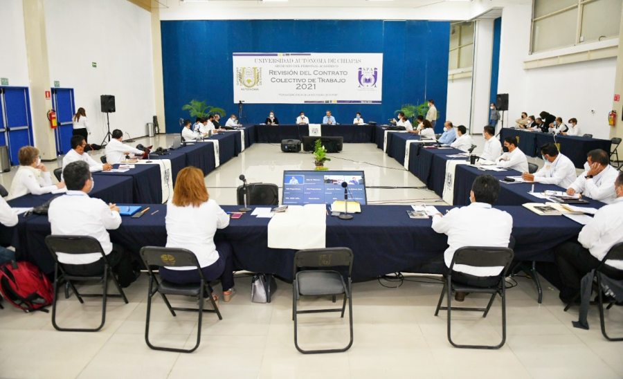 Inicia Administración Central de la UNACH las negociaciones del Contrato Colectivo de Trabajo con el SPAUNACH