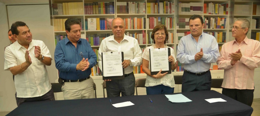 Suman UNACH y la Fundación Fernando Castañón Gamboa, esfuerzos a favor de la difusión de la cultura