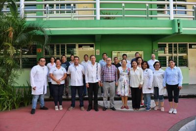 Realiza el rector de la UNACH Oswaldo Chacón Rojas gira de trabajo en el Campus IV