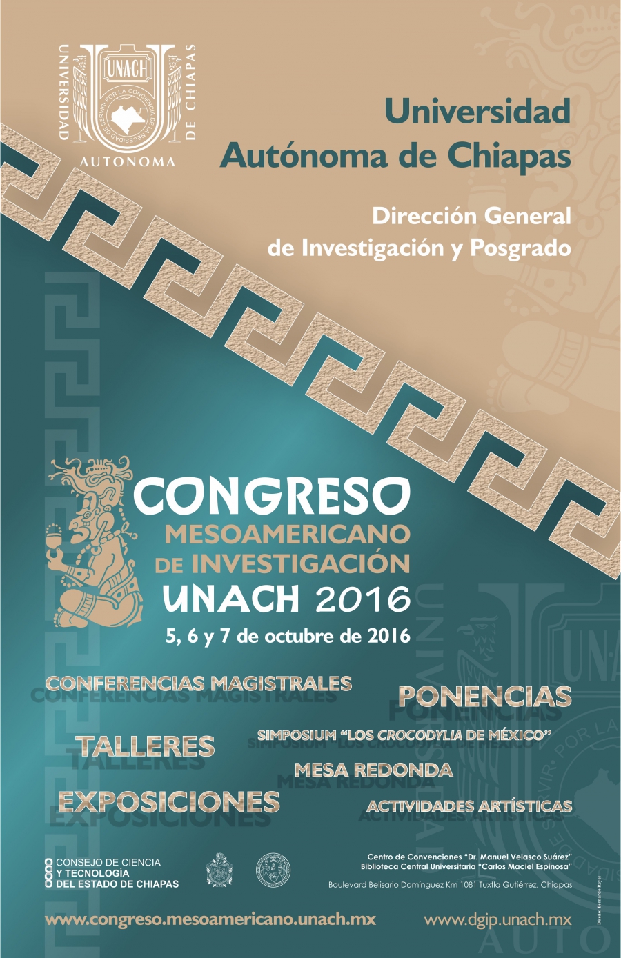 Ponentes de México, Centroamérica y Sudamérica estarán presentes en el Congreso Mesoamericano de Investigación UNACH
