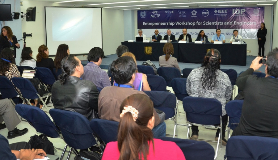 Se reúnen en la UNACH científicos de Mesoamérica que participan en el Taller de Emprendimiento