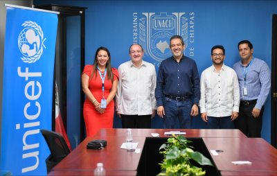 Suscribe UNACH Convenio De Colaboración Con La UNICEF