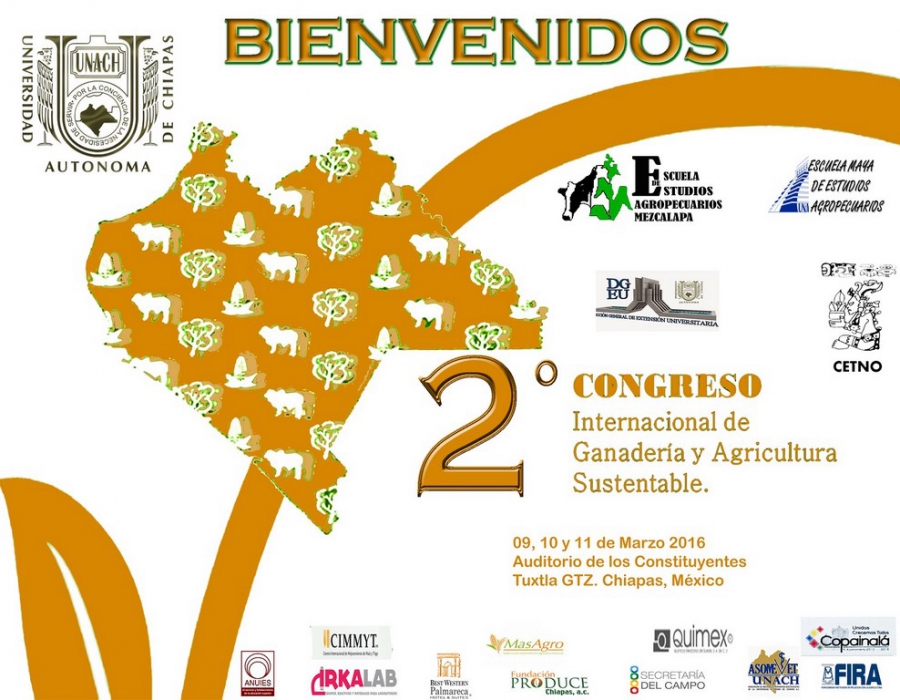 Disertarán especialistas  de Cuba, Chile, Colombia y México en Segundo Congreso Internacional de Agricultura y Ganadería Sustentable