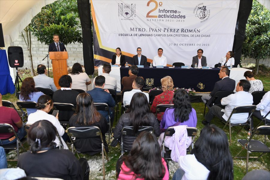 Exponen avances institucionales y mayor movilidad internacional de estudiantes de la Escuela de Lenguas San Cristóbal de la UNACH