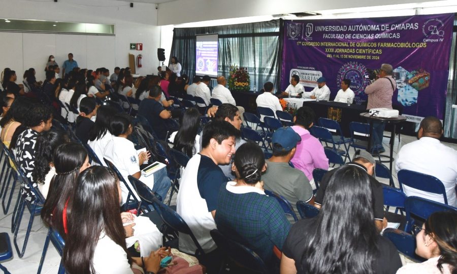 Realizó UNACH el 17º Congreso Internacional de Químicos Farmacobiólogos y la XXXII Jornadas Científicas