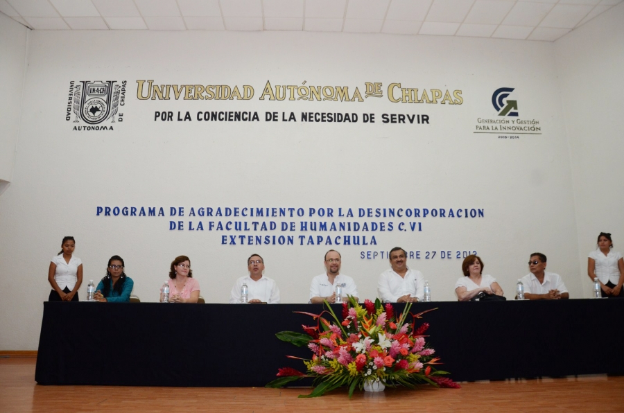 En Tapachula Agradece comunidad unachense creación de Escuela de Humanidades