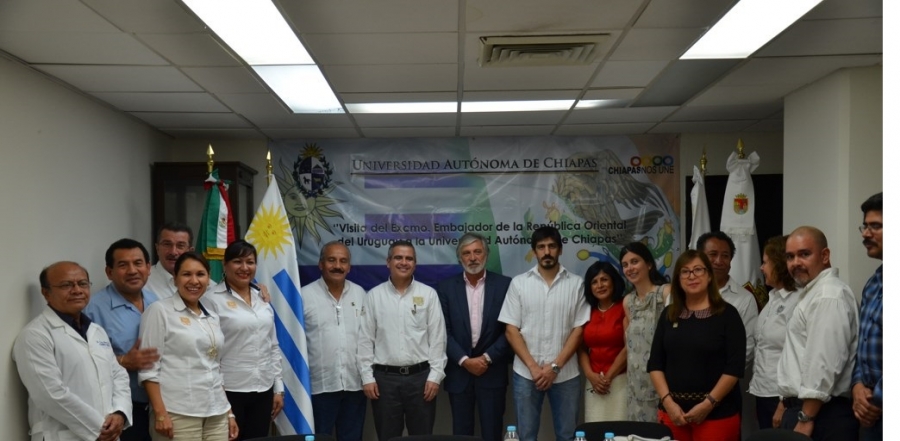 Fortalecerá UNACH lazos de cooperación y vinculación con la República Oriental de Uruguay