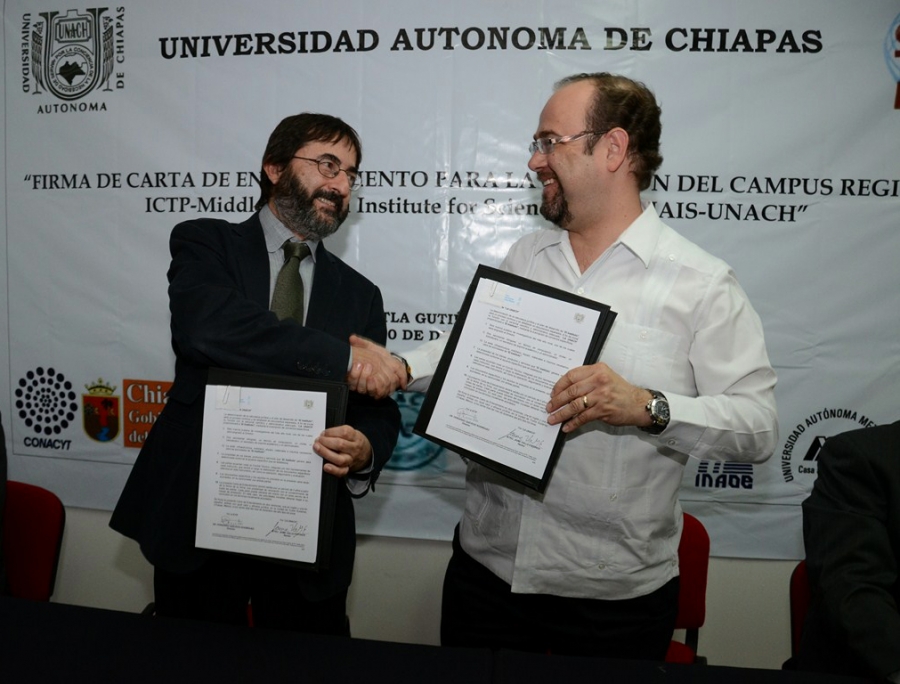 Formalizan creación del Centro Internacional de Física Teórica en Chiapas   