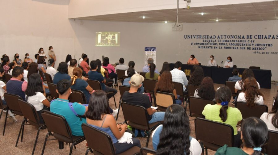 Participan expertos en el Congreso Niñas, Niños, Adolescentes y Juventud Migrante en la Frontera Sur de México organizado por la UNACH