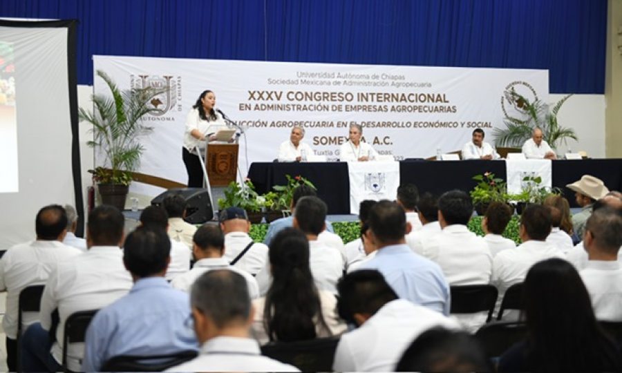 Se pone en marcha el XXXV Congreso Internacional en Administración de Empresas Agropecuarias en la UNACH