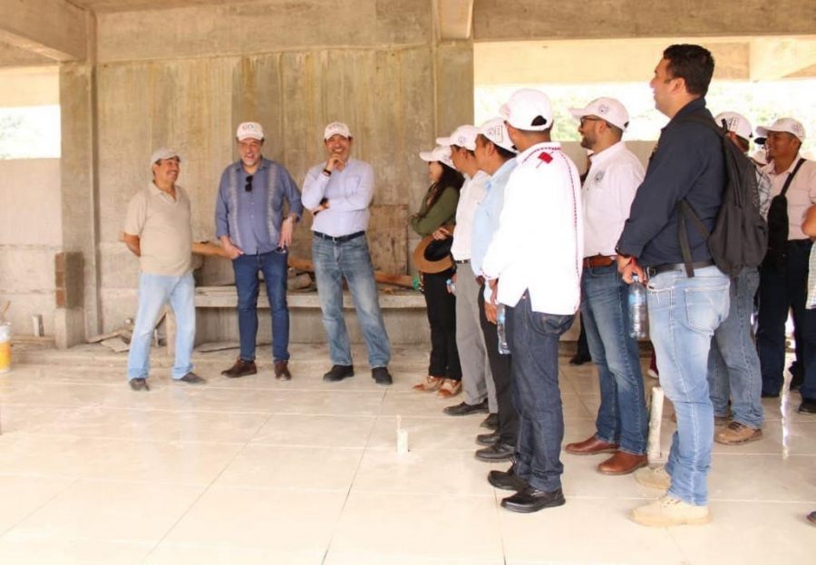 Supervisan avances de las obras en la nueva sede de la UNACH en Las Margaritas