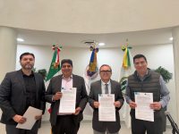 Suscribe UNACH convenio general de colaboración con la UANL